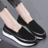 New Spring Women casual Shoes woman Platform Slip On Flats Sneakers women Suede Ladies Loafers Moccasins Shoes - Image 2