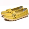 Spring Autumn New Work Shoes Oxford Soft Sole Flats Women's Casual Belt Buckle Women Peas Shoes Comfort Plus Size Women Loafers - Image 4