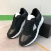 Men's Luxury Re-Nylon and Calfskin Multi Material Splicing Sneakers Summer Comfort Floor Anti Slip Casual Shoes Walking Shoes - Image 2
