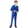 Spring Big Boys Top Quality Plaid Wedding Suit Teenager Kid Formal Tuxedo Bowtie Dress Children Blazer Party Performance Costume - Image 6