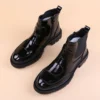 fashion mens boots brand designer shoes black trend cowboy genuine leather chelsea boot evening prom dress platform ankle botas - Image 2