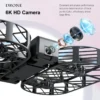 V38 New RC Drone WIFI FPV Hover Camera HD 6K Pocket Remote Control Helicopter Rc Plane Foldable Quadcopter Toys Gift for Kids - Image 4