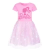 Kawaii Barbie Children Princess Dress Summer Anime Cartoon Kids Girls Lace Mesh Tutu Skirt Baby Birthday Party Dresses Gifts Toy - Image 4