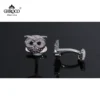 GHROCO High-Quality Exquisite Owl Shaped Inlaid With Acrylic Eyes Shirt Cufflink Fashion Luxury Gift for Business Men& Wedding - Image 3