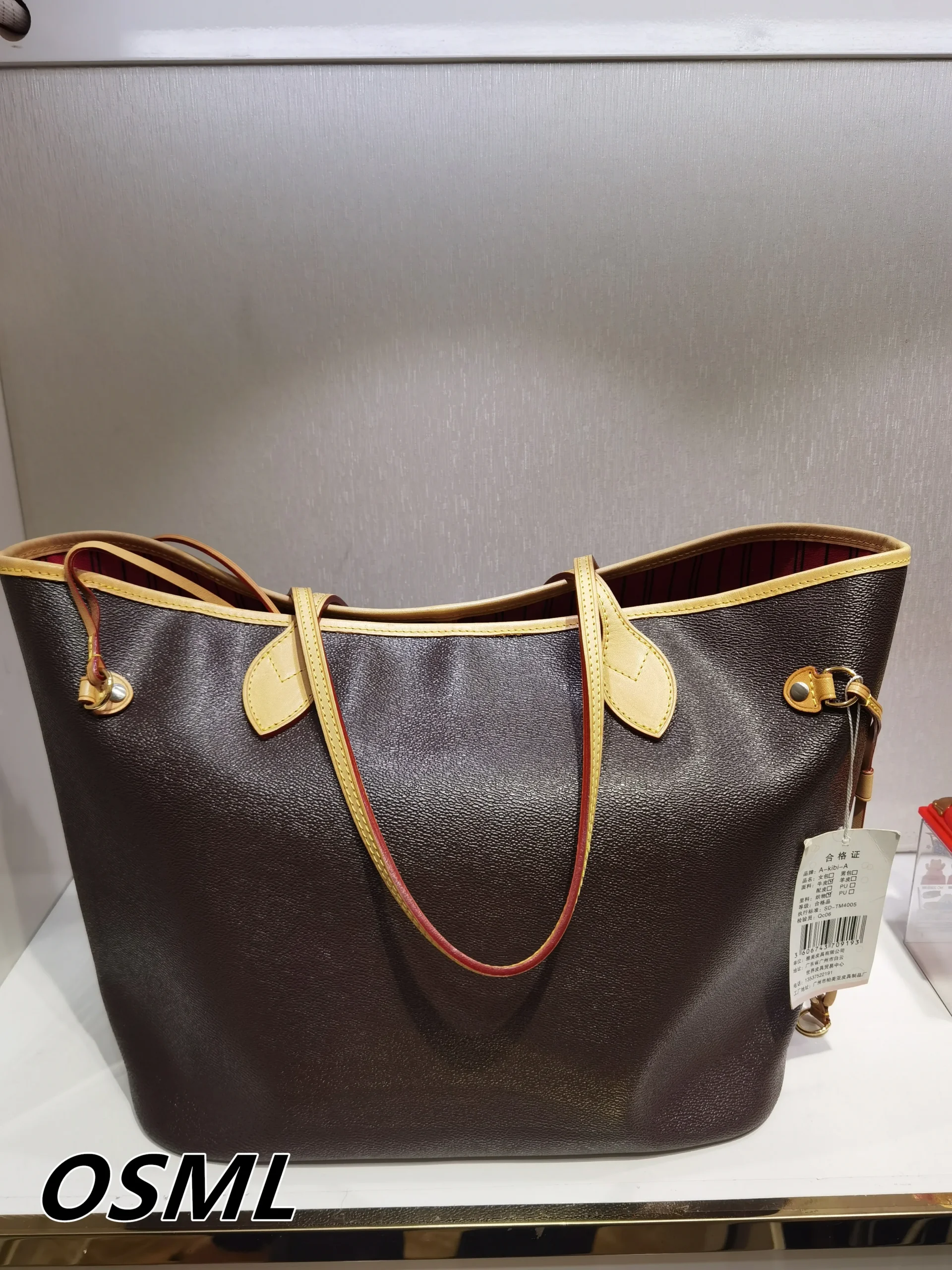 Luxury Designer Black Handbags 2023 Women's Fashion OSML Brand Shoulder Handbag High Quality Crossbody Bag Chain Bucket Bag15