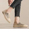 GKTINOO Genuine Cow Leather Women Sneakers Plus Size Spring Autumn Ladies Casual Shoes Retro Vulcanized Woman Summer Loafers - Image 5