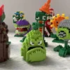 Game Plants Vs Zombies Building Block Toys PVZ Series Peripheral Cartoon Children Puzzle Assembly Toys Desktop Ornament Gifts - Image 4