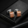 New Light Luxury Cufflinks Cool Men's French Shirts Button Gift Bridegroom Dress Wedding Cufflink Gothic Jewelry High Quality - Image 3