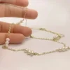 Natural freshwater pearl necklace shaped 100% pearl jewelry gift necklace female niche new fashion simple necklace - Image 4
