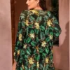 2024 Large Bikini Three Piece Cover Up Chiffon Sunscreen Clothes Fat Model Real Shot Swimwear 0XL-5XL Sexy Cross border - Image 2