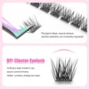 YUANZHIJIE 144pcs/case 100% Handmade DIY Lashes Extension 8-16mm Mix Length Eyelashes Segmented Eyelashes Bundle Lash - Image 5