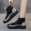 TUINANLE Women Platform Shoes High Top Casual Shoes Ladies Anti Slip Thick Sole Ankle Boots Retro Botas Zapatos Botas De Mujer - Image 4