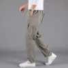 Men's Comfortable, Casual, Fashionable, Versatile, Pure Cotton Spring/Summer New Pants - Image 4