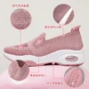 2024 New Women Vulcanized Shoes High Quality Casual Sneakers Slip On Flats Loafers Canvas Shoes Nurse Office Shoes - Image 2