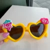 Kawaii Sweet Barbie Children Girls Love Sunglasses Anime Cartoon Fashion Kids Birthday Photo Eyeglasses Glasses Decoration Gifts - Image 3