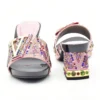 African Matching Shoes and Bag Italian In Women Matching Italian Shoe and Bag Set Decorated with Rhinestone Party Shoes with Bag - Image 6