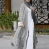 Spring Morocco Abaya Muslim Dress Women India Dubai Arabic Abaya Print Turkey Eid Vestidos Kaftan Gown Robe Musulman Long Dress