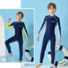 Long Sleeve Swimming Suit For Kids Boy One Piece School Swimsuit Children Swimwear Teen Beachwear Rashguard Bathing Surfing - Image 6