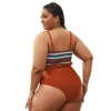 2023 New Women Swimwear Plus Size Push Up Bikinis Set High Waist Swimsuit Larges Big Plussize Swimming Suits Bathing Beachwear - Image 5