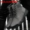 Genuine Leather Men Boots Casual Mens Shoes Leisure Walk Design Non Slip Warm Winter Boots Boots Outdoor Snow Ankle Boots Cowboy - Image 6