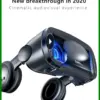 Virtual Reality 3D VR Glasses Headset Smart Helmet for Smartphones Mobile Phone Lenses with Headphone Controller Viar Binoculars