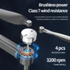 Drones 4k Dual Camera S177 Traverse Aircraft Six Way Gyroscope Brushless Optical Flow - Four Sided Obstacle Avoidance Drone Toys - Image 5