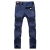 Outdoor Stretch Hiking Pants Men Summer Quick Dry Breathable Travel Pants High Elastic Trekking Fishing Climbing Trousers L-5XL - Image 3