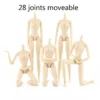 30cm Fashion Girls Princess Doll Barbi Doll 28 Joints Moveable Doll Model Smiley Doll Toy for Girls Gift - Image 5