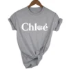 High Quality T-shirt 2024 Summer Luxury Brand Alphabet Print T-shirt Women's Fashion Graphic Women's Top Street Women's Shirt - Image 4