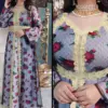 Ethnic Embroidered Abaya Dress Women Eid Mubarak Middle East Dubai Turkey Moroccan Kaftan Party Robes India Islamic Clothing
