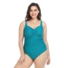 2023 Women New Swimsuit One Piece Swimwear Plus Size Push Up Large Big Solid Black Swimming Suits Beachwear Bathing Suits - Image 3