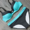 Women Push Up Two Piece Swimwears Sexy Bikinis 2022 Summer Beach Wear Plus Big Size Swimsuit Bikini Brazilian Swimwear Biquini - Image 3