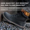Latest Design Winter Plush Safety Boots Men Waterproof Steel Toe Indestructible Shoes Anti Smashing Puncture Proof Male Footwear - Image 6