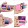 1:12 Dollhouse Toy Mini Simulation Laptop Phone Tablet Ipad Accessories Fit Barbies,BJD,Blythe Doll Children's Gift Girl DIY Toy - Image 4