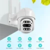 BESDER 8MP 4K PTZ IP Camera 8x Zoom Dual-Lens Human Detect CCTV Camera Outdoor CCTV Wifi Video Surveillance Camera ICSEE Alexa - Image 2
