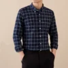 Quality New 100% Cotton Oxford Shirt Long Sleeve For Men's Social Dress Shirts Soft Comfortable Regular Fit Casual Man Clothing - Image 2