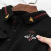 MLSHP Cotton Spring Autumn Long Sleeve Men's Polo Shirts High Quality Solid Color Business Casual Male T-shirts Man Tees - Image 3