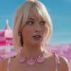 New Barbie Movie Costume Pink Necklace For Women Halloween Carnival Role Play Party For Girls Jewelry - Image 5