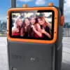 5-inch Karaoke Outdoor Portable Speakers with Wireless Microphone Screen Home Square Dance Bluetooth Sound Support TF/USB