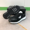 Men's Luxury Re-Nylon and Calfskin Multi Material Splicing Sneakers Summer Comfort Floor Anti Slip Casual Shoes Walking Shoes - Image 6