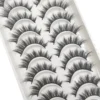 10 Pairs 3D Eyelash Natural Mink False Eyelashes Makeup Fake Eye Lashes Faux Cils Make up Beauty Tools maquillaje 15 Style - Image 2