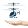 Mini Drone RC Helicopter Drone Infraed Induction Aircraft Flying Outdoor RC Helicopter Flashing Light Toy Gift Present Kids toys - Image 2