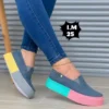 Summer Casual Canvas Shoes Ladies White Shoes Men Women Couples Lazy Shoes Light Breathable Vulcanized Shoes Men Loafers - Image 3
