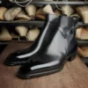 New Men Ankle Boots Brown Black Buckle Strap Classic Fashion Business Shoes for Men with Zapatillas Hombre - Image 5