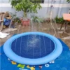 100cm Inflatable Water Spray Mat Children Game Play Summer Lawn Mats Kids Outdoor Splash Mat For Pool Games Toy Sprinkle Mat - Image 3