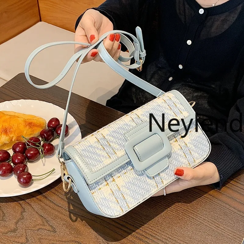 Luxury Designer Crossbody Bags For Women Leather Fashion Ladies Korean Bolsas Summer Evening Women's Shoulder Bag Trend 2021 New