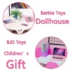 1:12 Dollhouse Toy Mini Simulation Laptop Phone Tablet Ipad Accessories Fit Barbies,BJD,Blythe Doll Children's Gift Girl DIY Toy - Image 3
