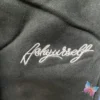 Real Photos Askyurself Sweatpants Vintage Washed Embroidered Letters Drawstring Trousers Hiphop Street Casual ASK Straight Pants - Image 3