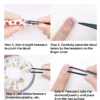 1pcs Lash Tweezers Set False Eyelash Extension Clip Pliers Eyebrow Tweezers for Hair Nail Art Soldering Lash Tongs Makeup Tools - Image 3