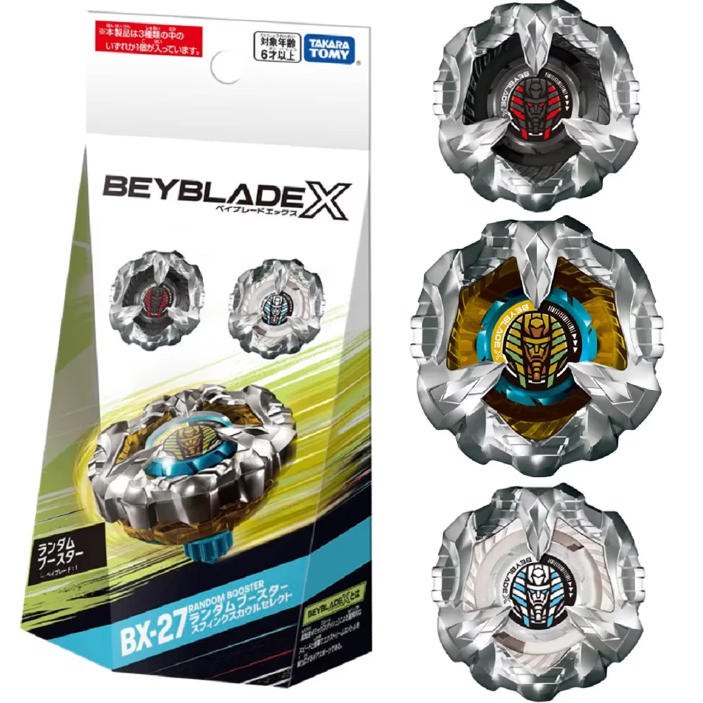 Original Takara Tomy Beyblade X BX27 Random Booster Sphinx Cowl Select